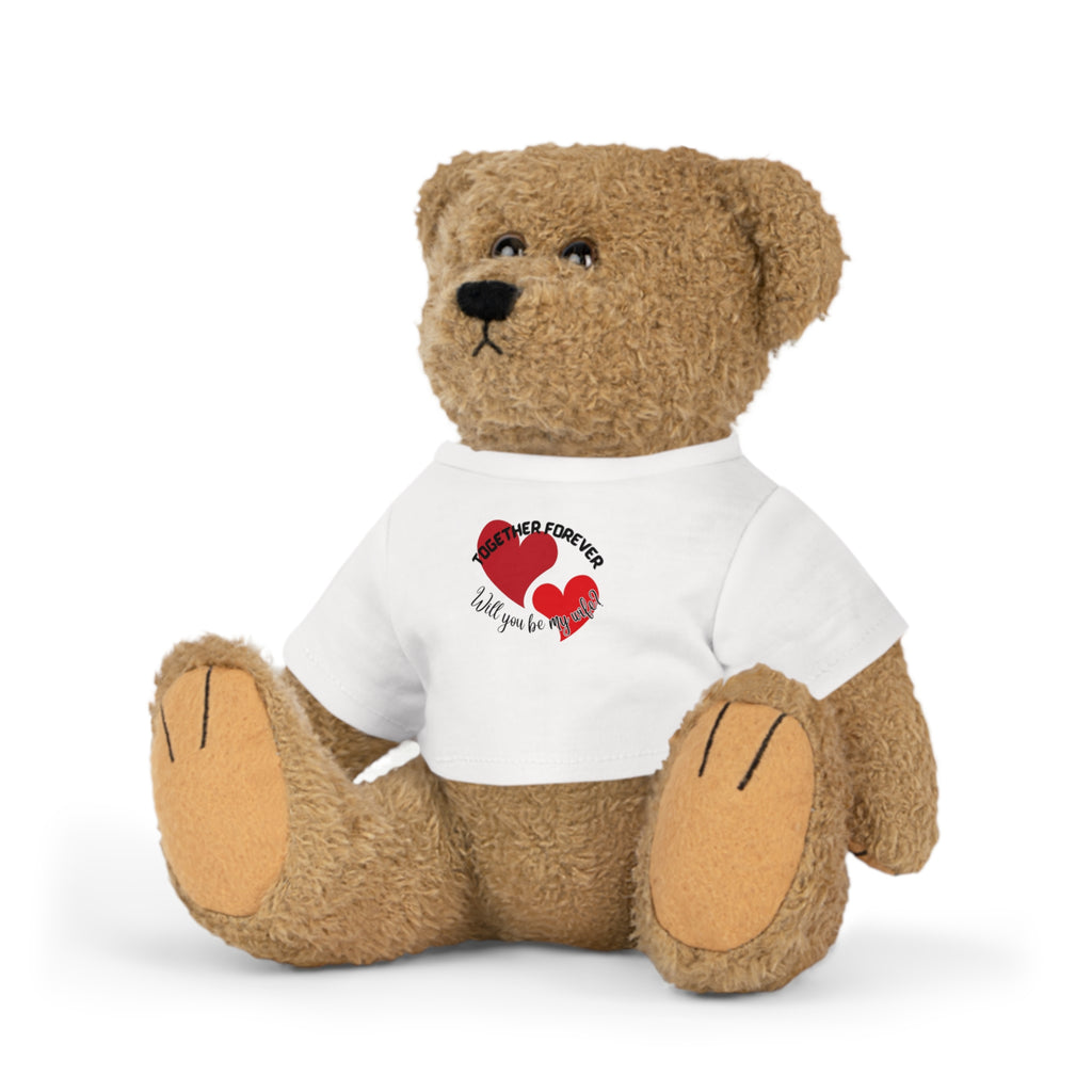 Will You be my wife? Proposal Bear Plush Toy