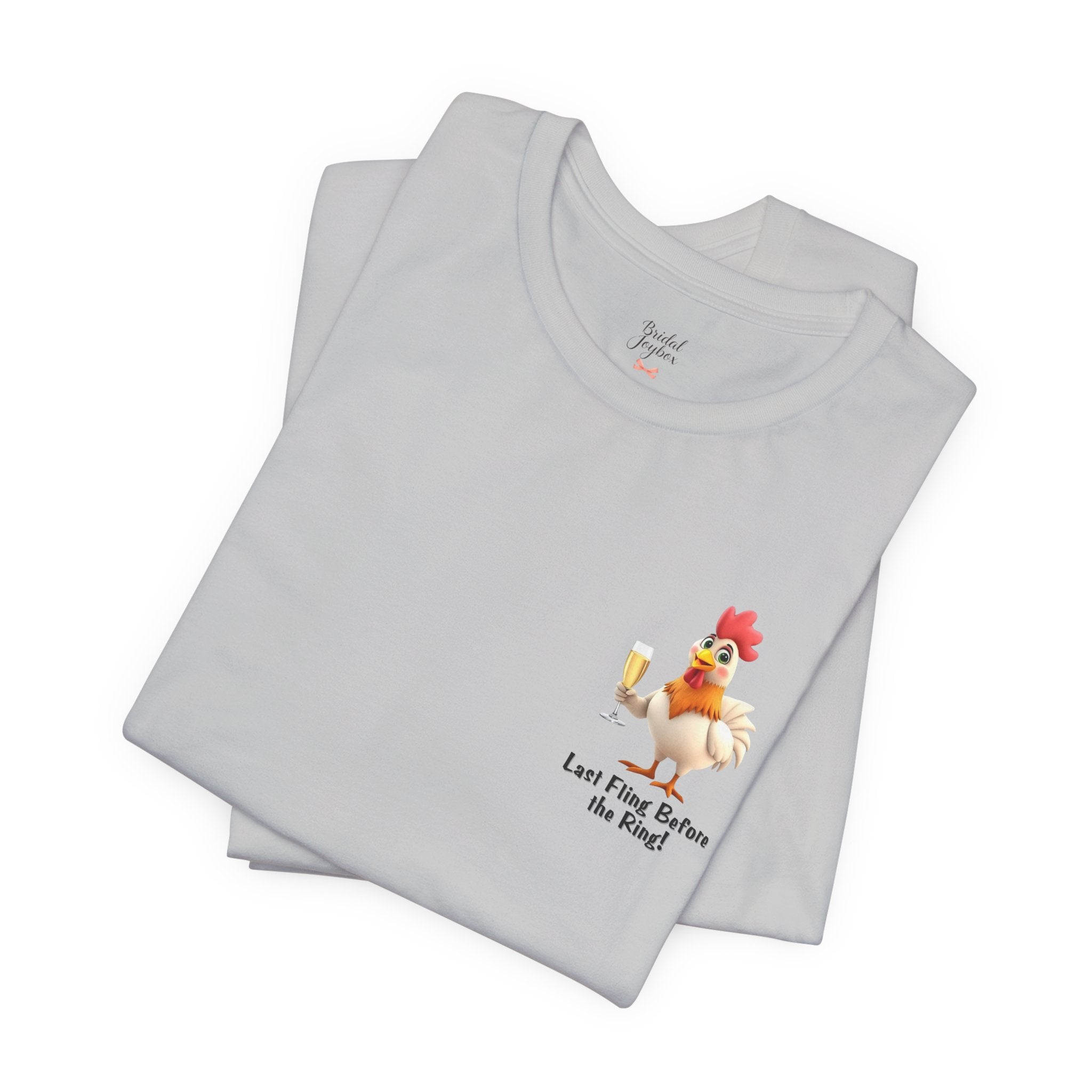 Last Fling Before the Ring Rooster T-Shirt | Bachelorette Party Tee