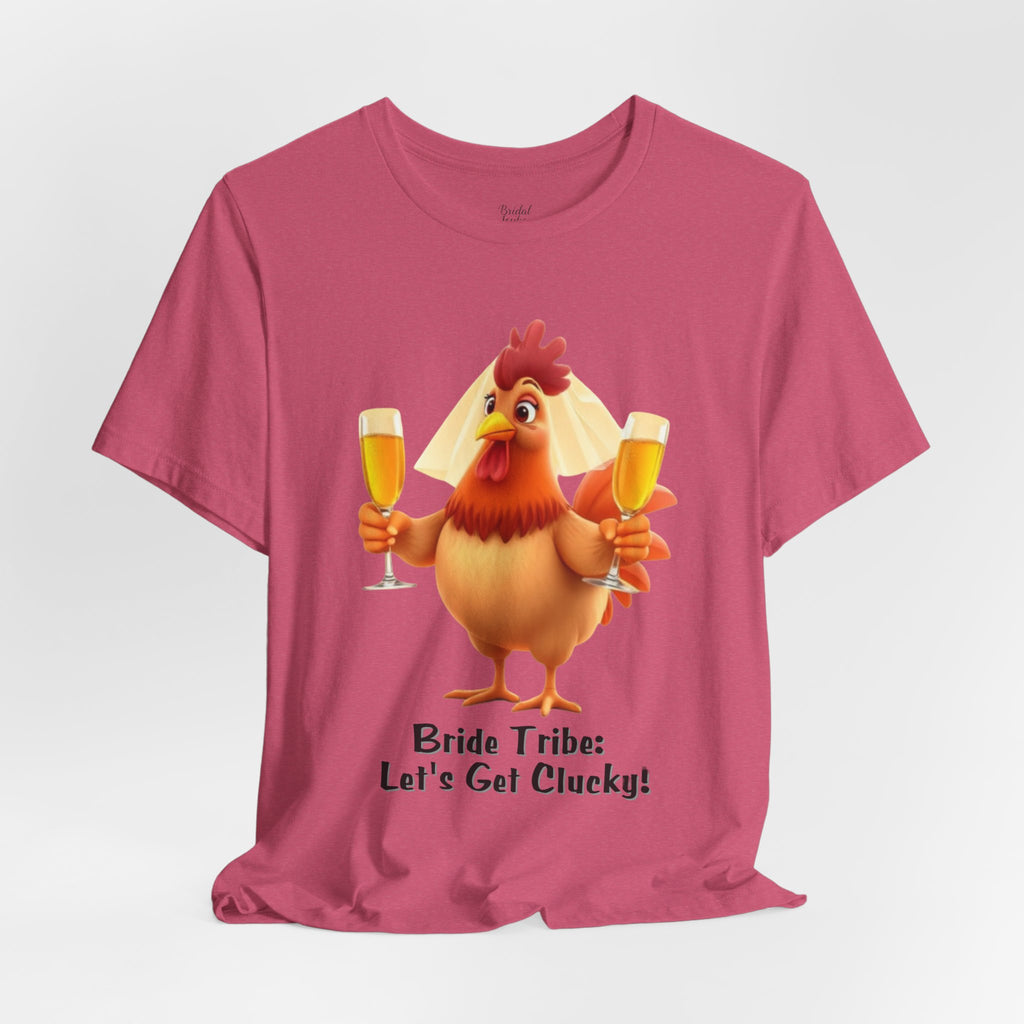 Bride Tribe Let's Get Clucky T-Shirt | Bachelorette Party Hen Night Tee
