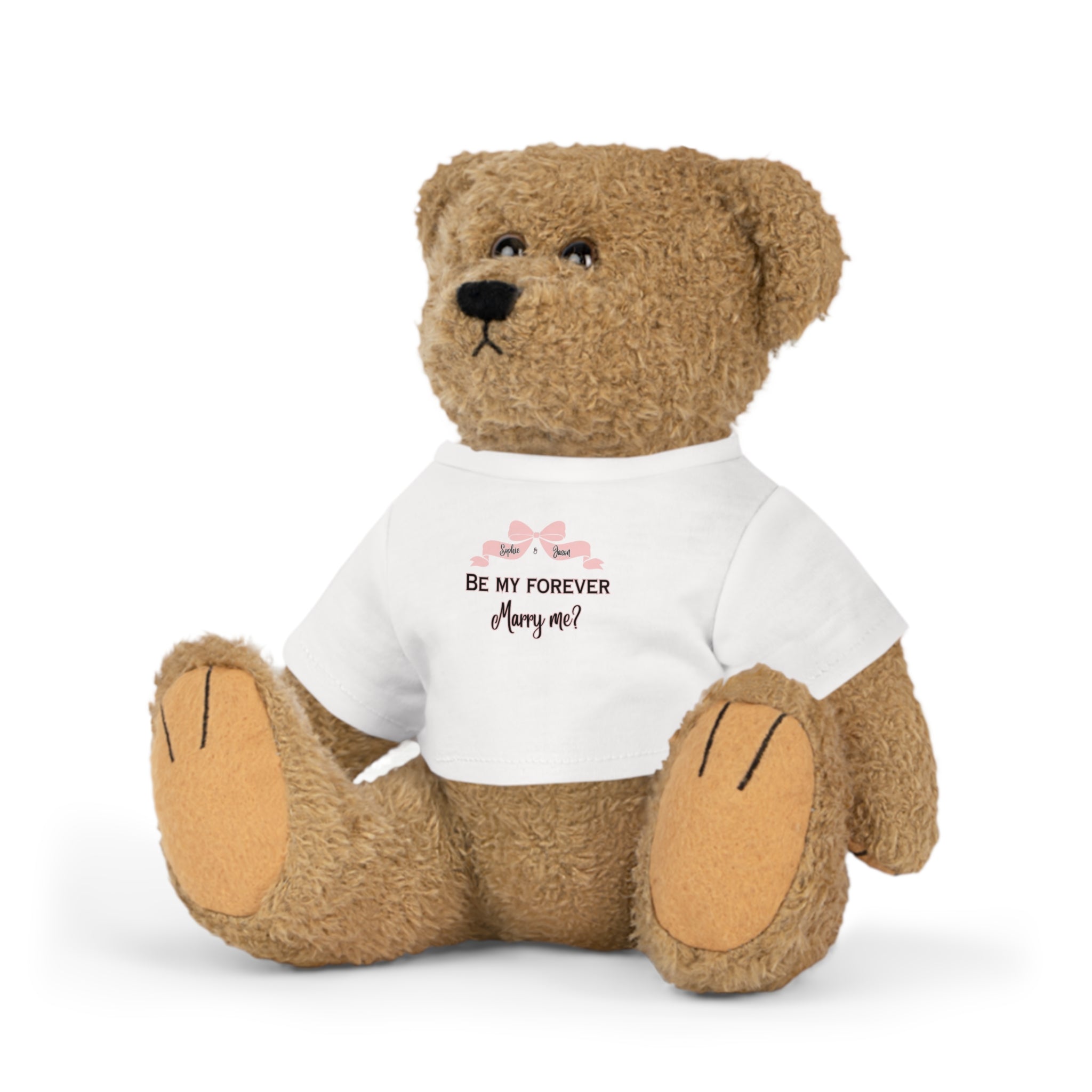 Be My Forever, Marry Me | Proposal Bear Plush Toy
