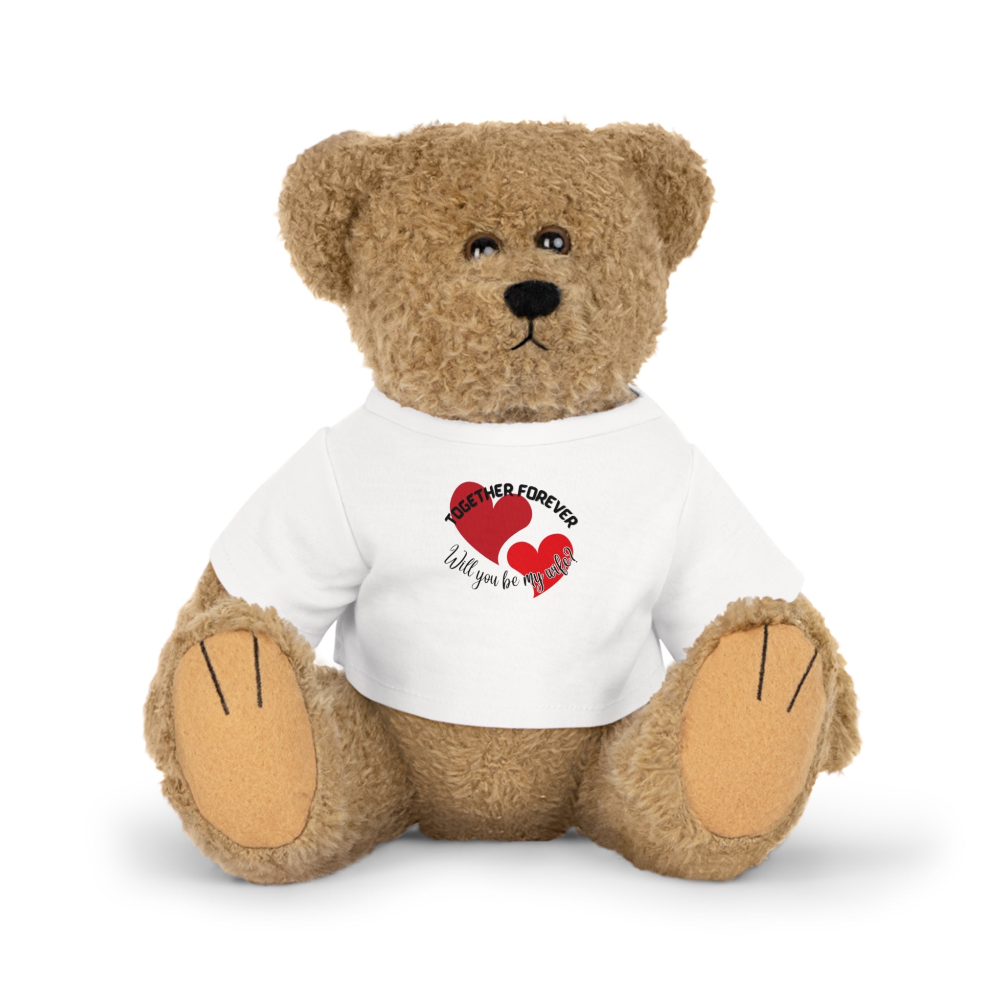 Will You be my wife? Proposal Bear Plush Toy
