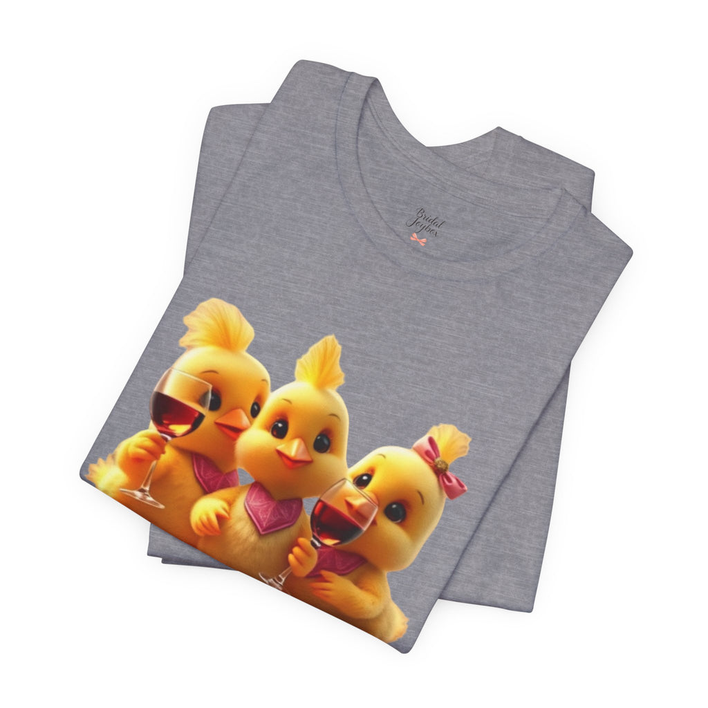 Chick Squad Celebrating Love T-Shirt | Bachelorette Party Hen Night Tee