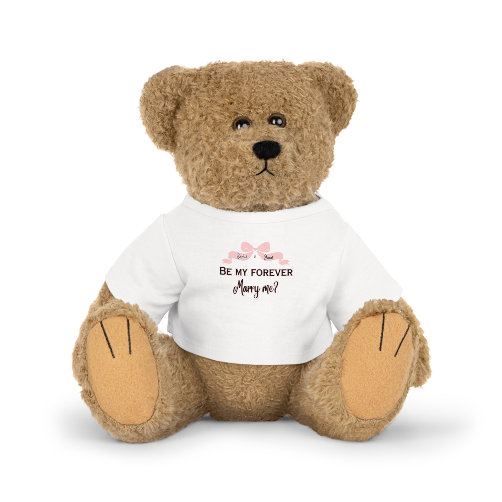 Be My Forever, Marry Me | Proposal Bear Plush Toy