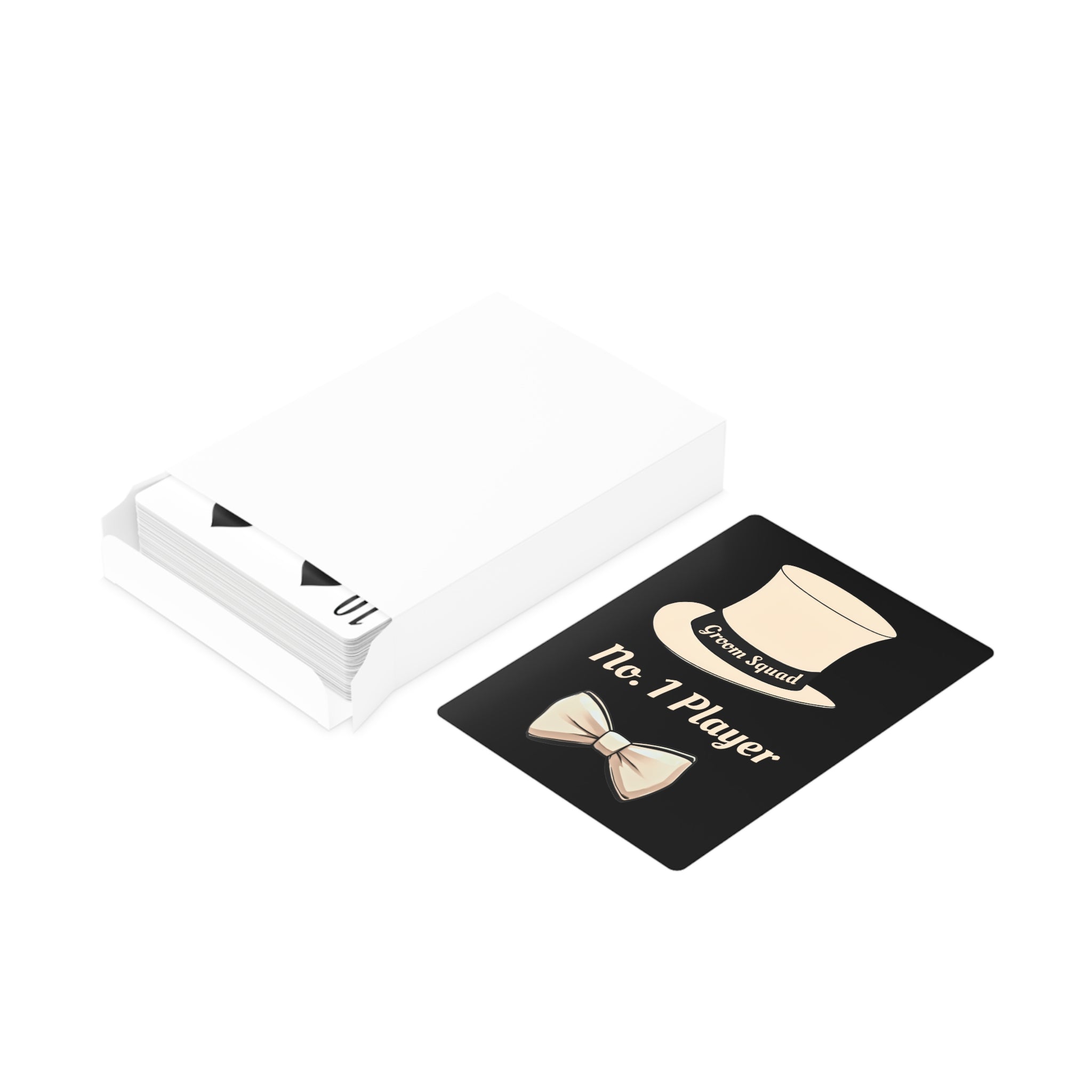 No. 1 Player Playing Cards — Bridal Party gift | Groom squad