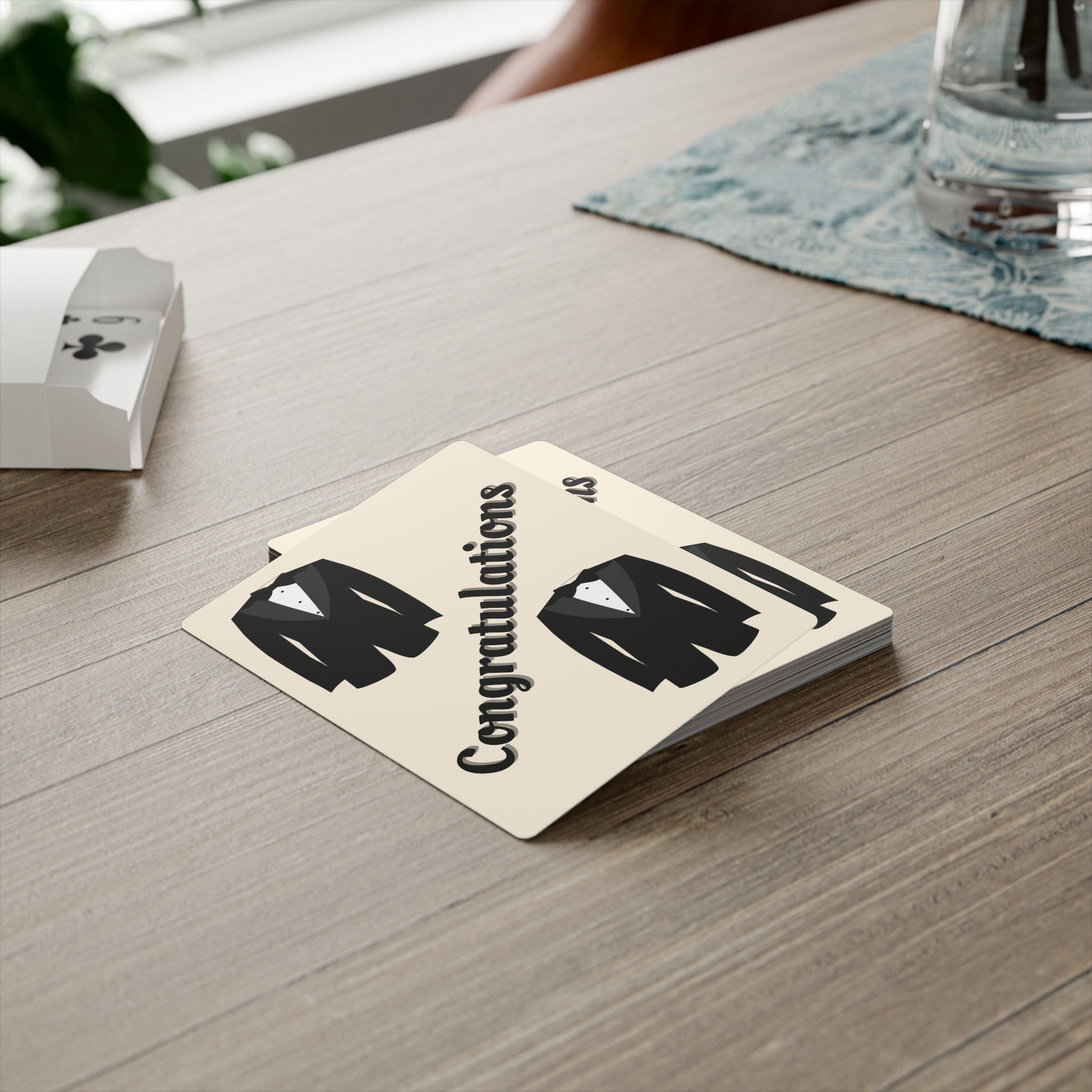 Playing Cards - Bridal party gift | Tuxedo Congratulations