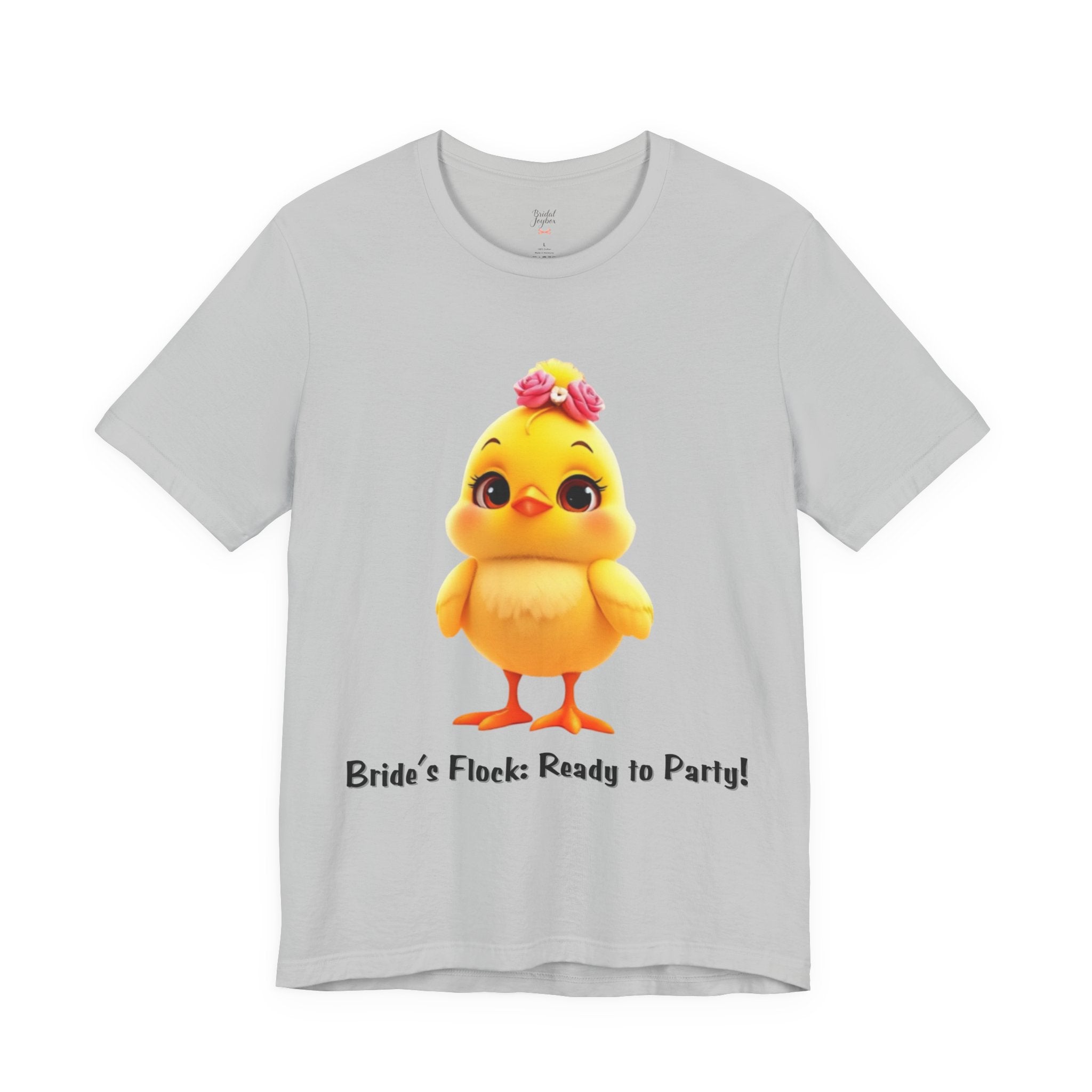 Bride’s Flock Ready to Party chick T-Shirt | Bachelorette Party Hen Night Tee