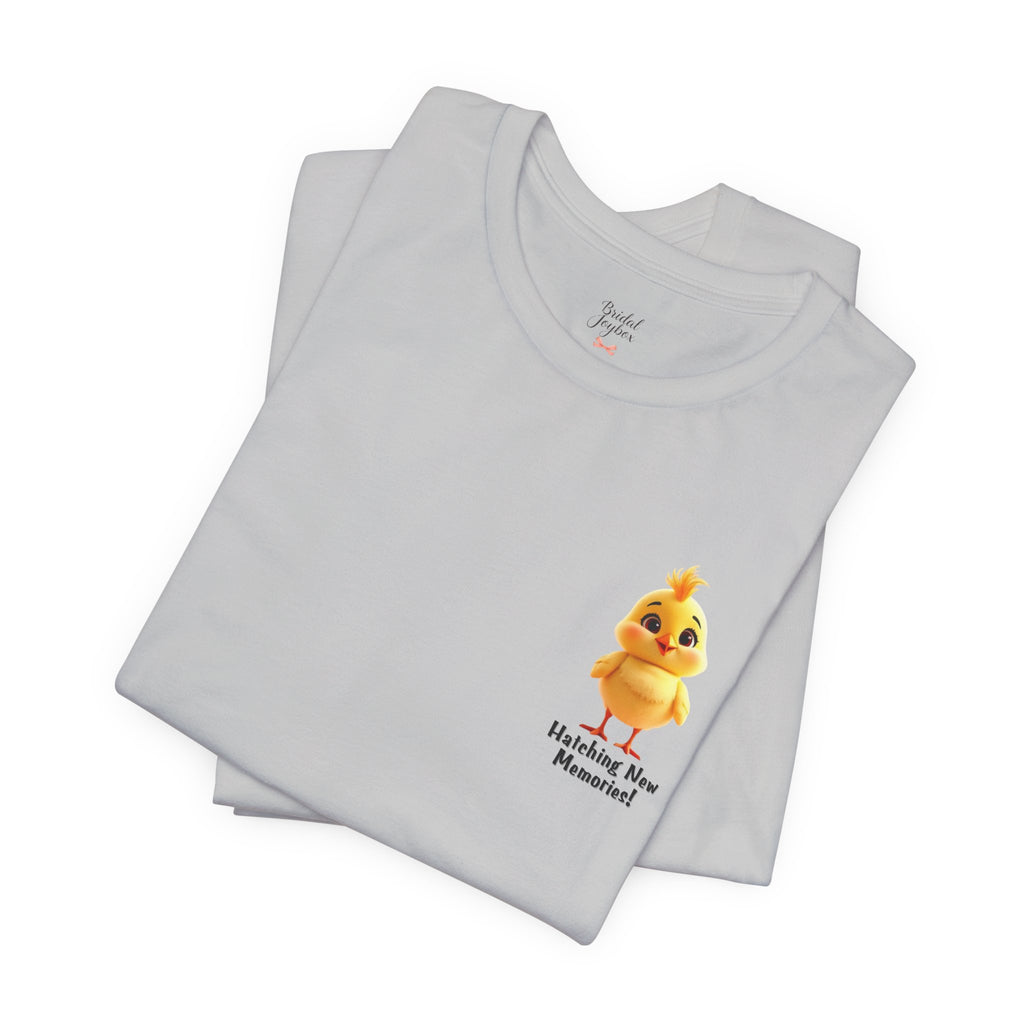 Hatching New Memories Chick T‑Shirt | Bachelorette Party Hen Night Tee