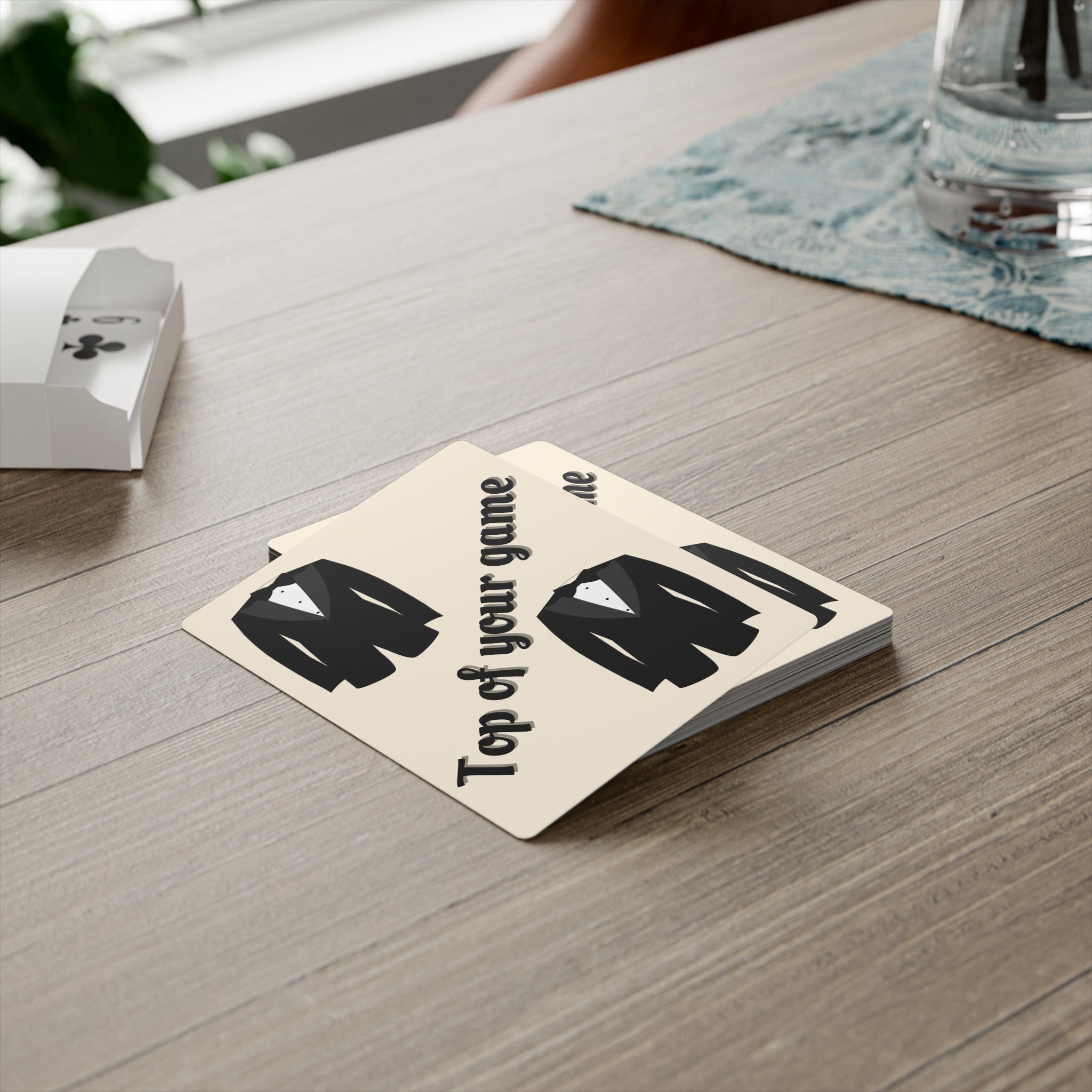 Playing Cards - Bridal party gift | Tuxedo Top of your game