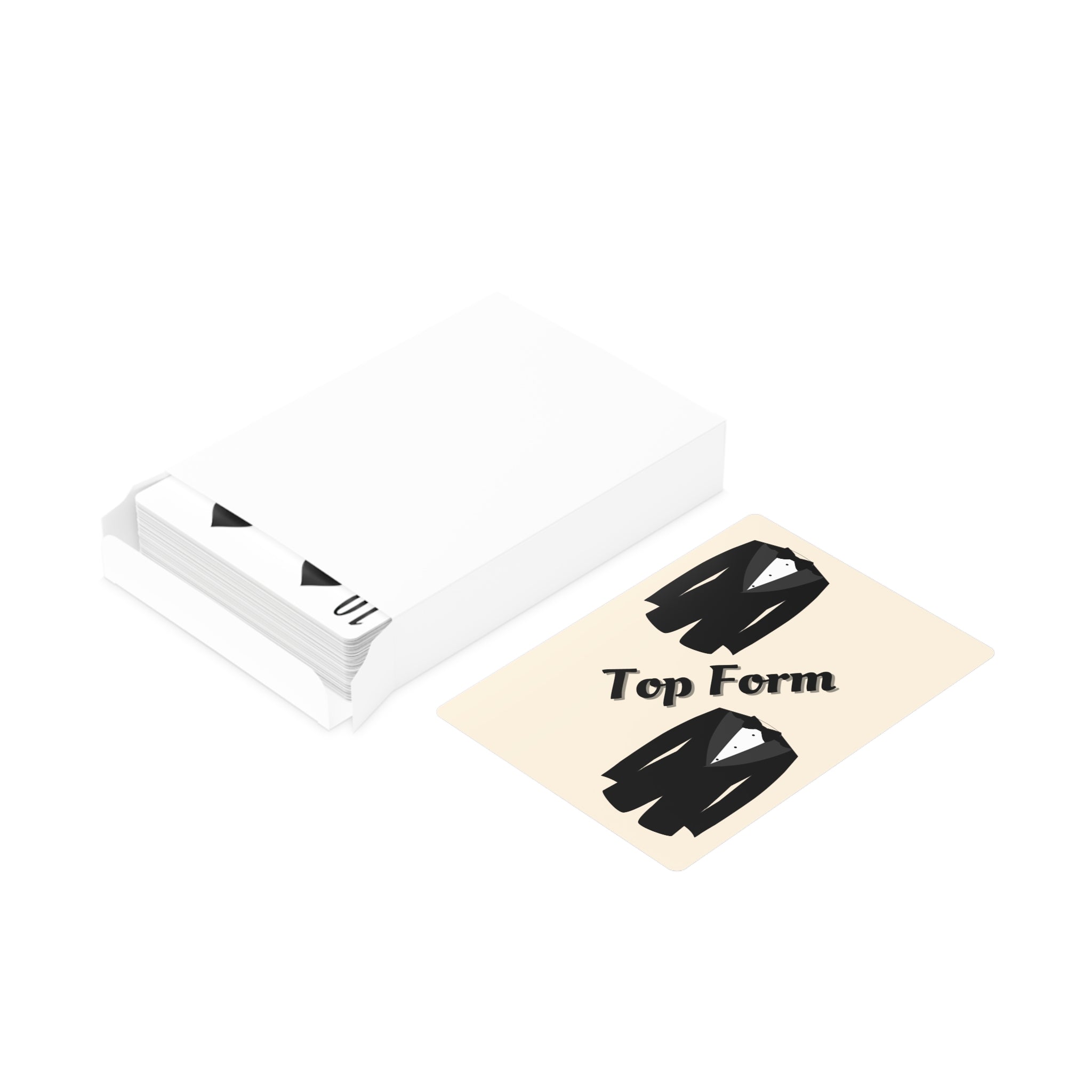 Playing Cards - Bridal party gift | Tuxedo Top form