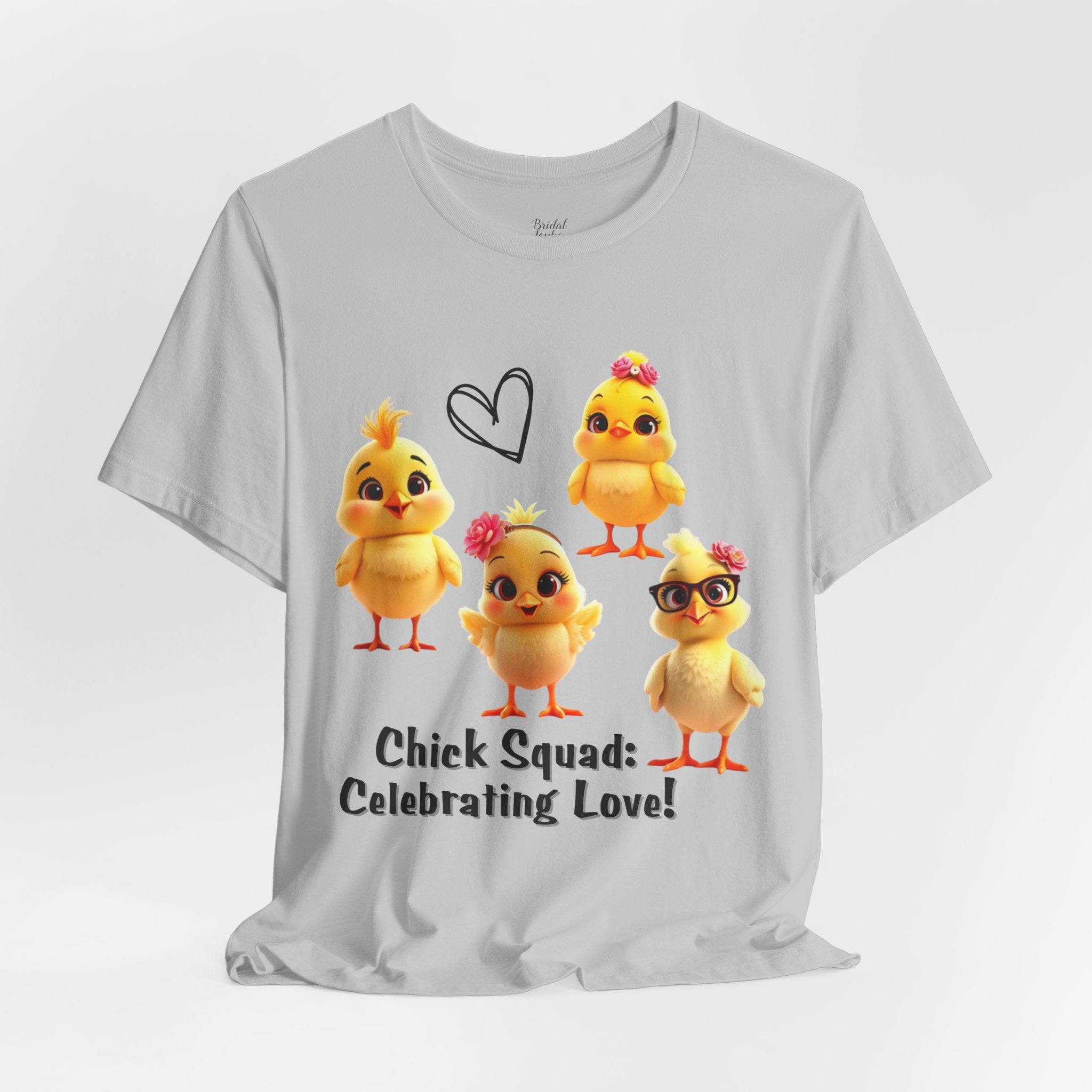 Chick Squad Celebrating Love T-Shirt | Bachelorette Party Hen Night Tee