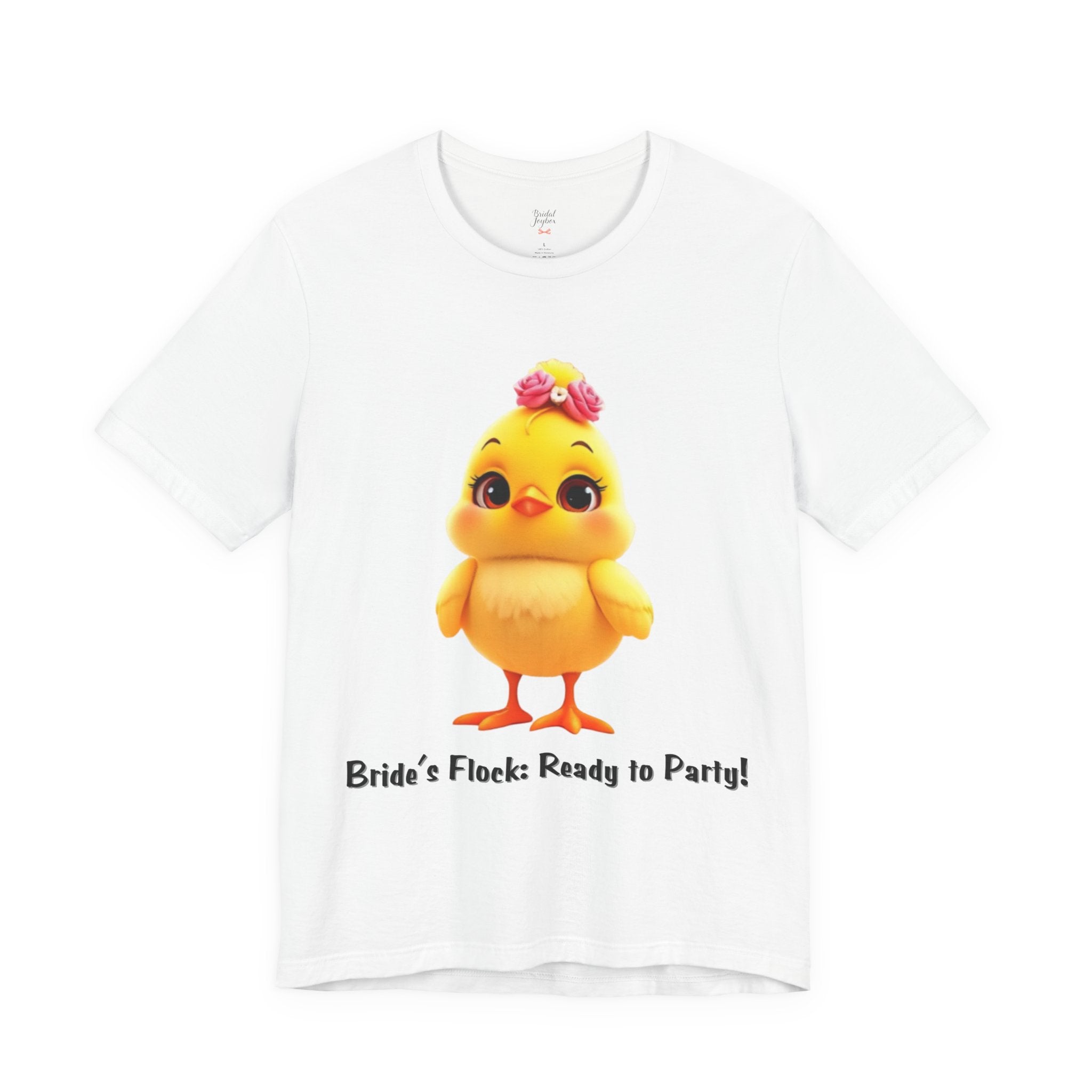 Bride’s Flock Ready to Party chick T-Shirt | Bachelorette Party Hen Night Tee
