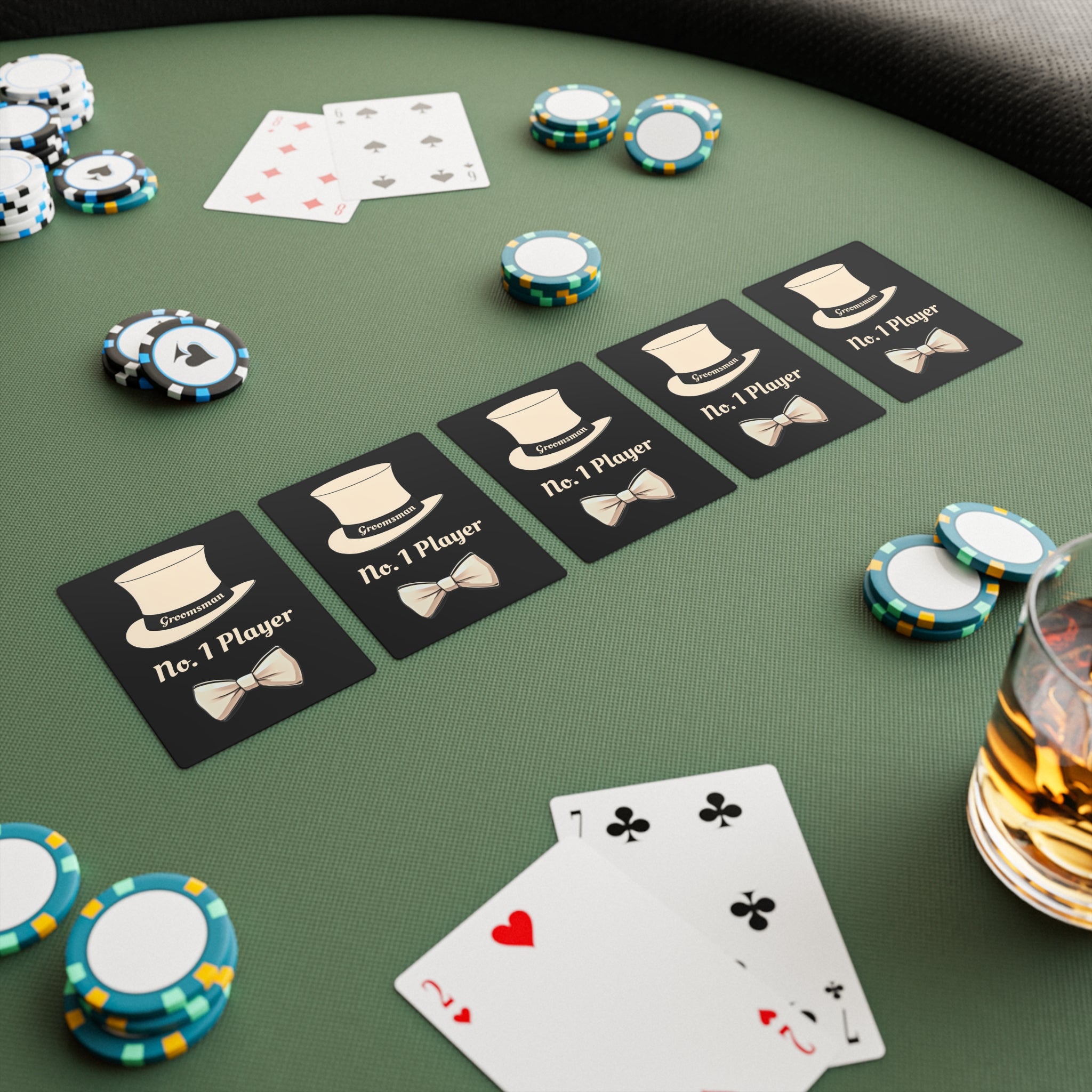 No. 1 Player Playing Cards — Bridal Party gift | Groomsman