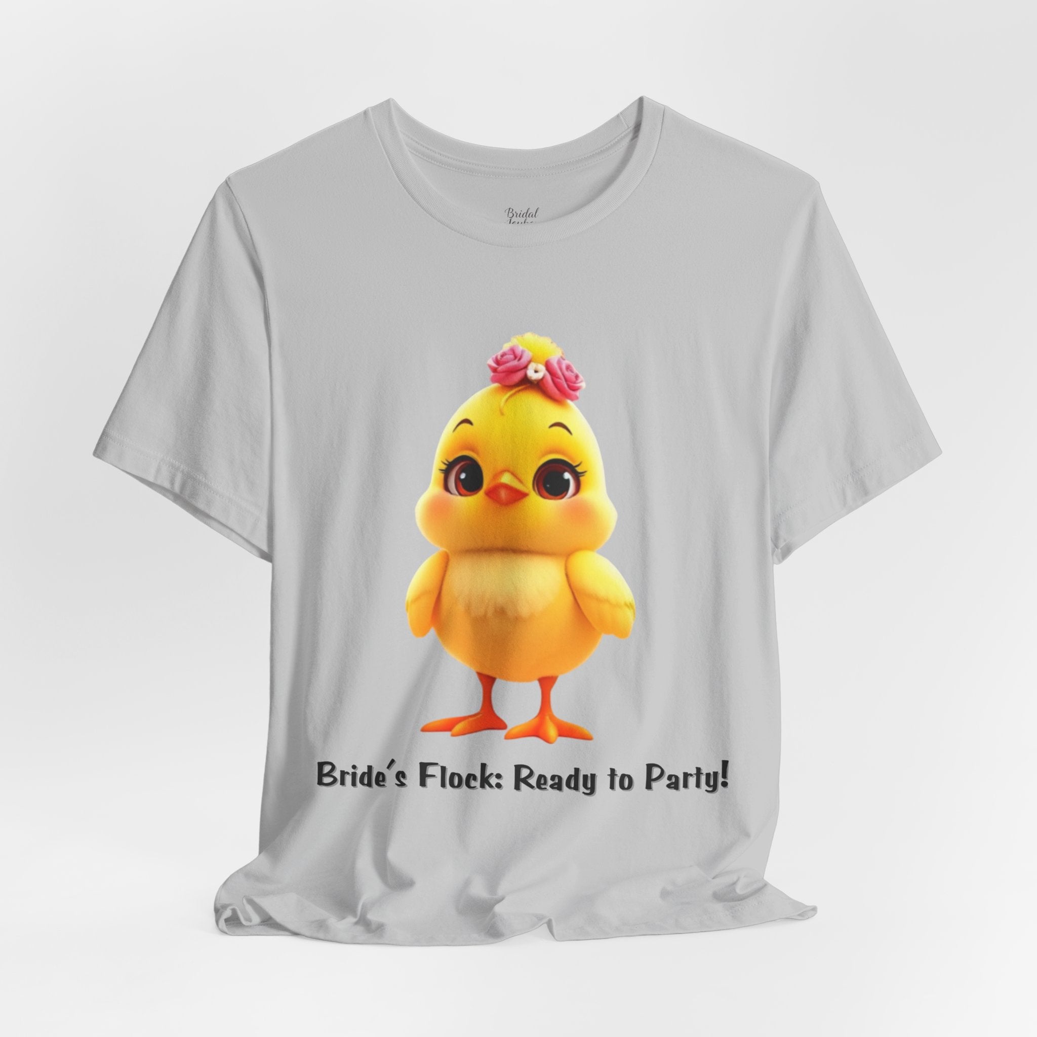 Bride’s Flock Ready to Party chick T-Shirt | Bachelorette Party Hen Night Tee