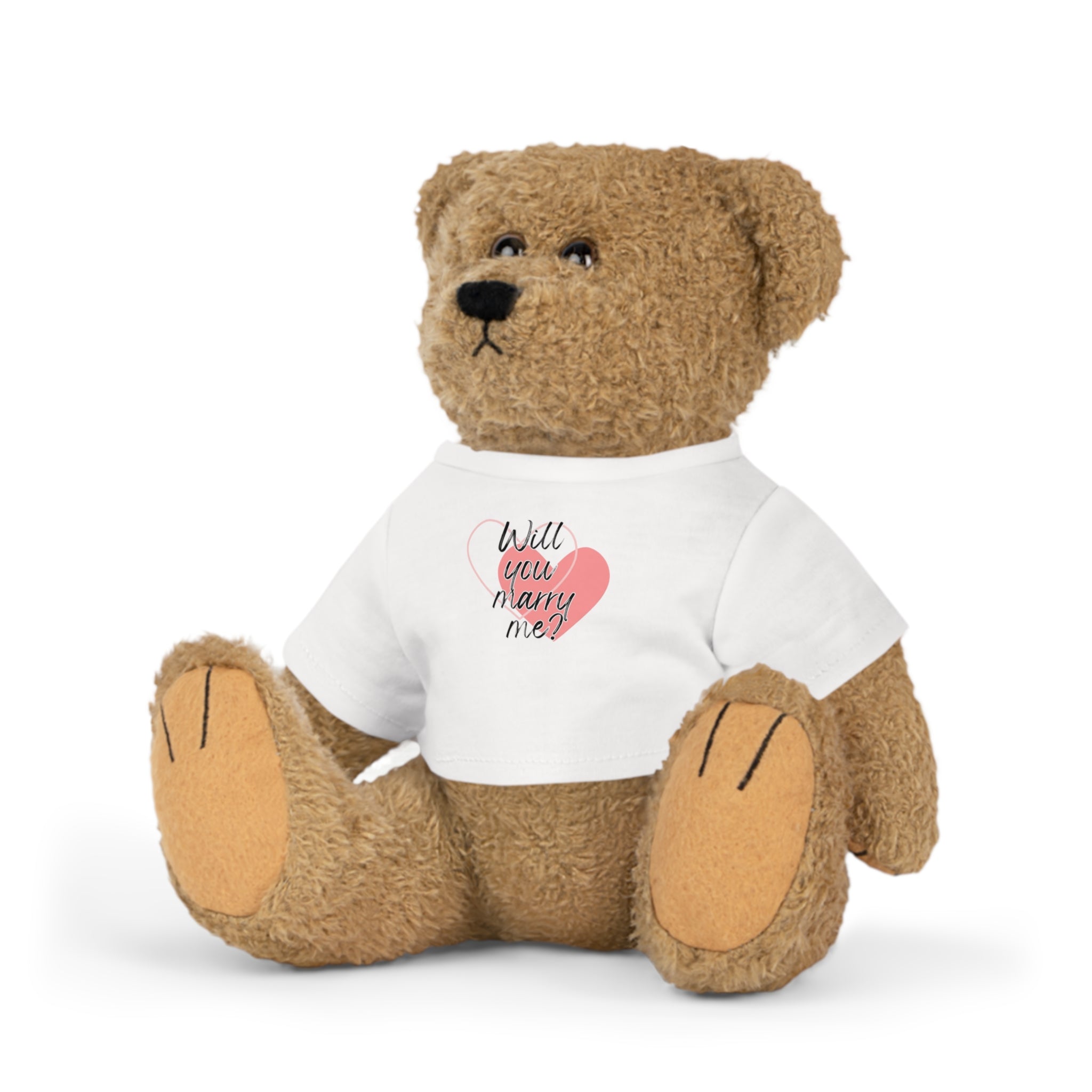 Will You Marry Me? Proposal Bear Plush Toy