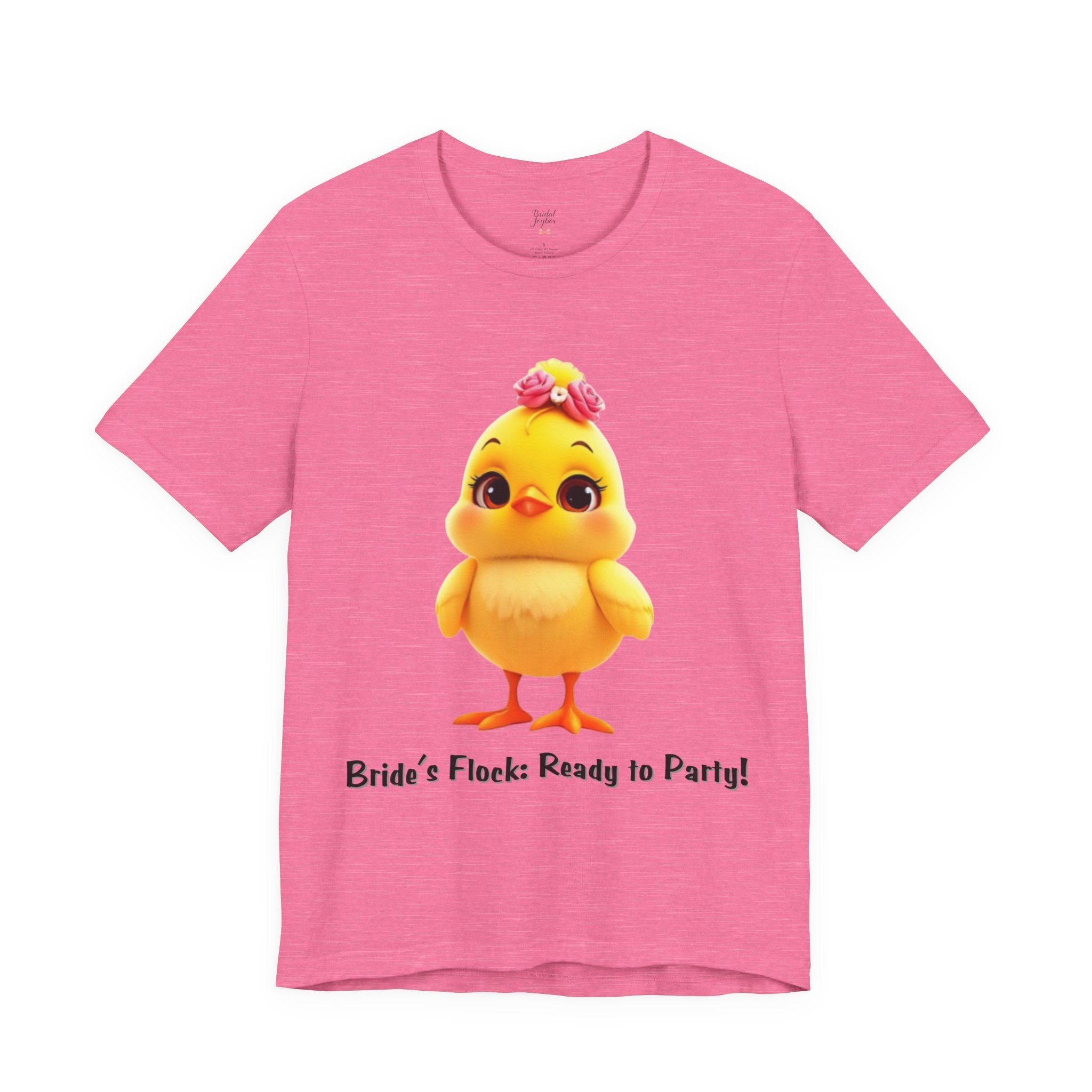 Bride’s Flock Ready to Party chick T-Shirt | Bachelorette Party Hen Night Tee