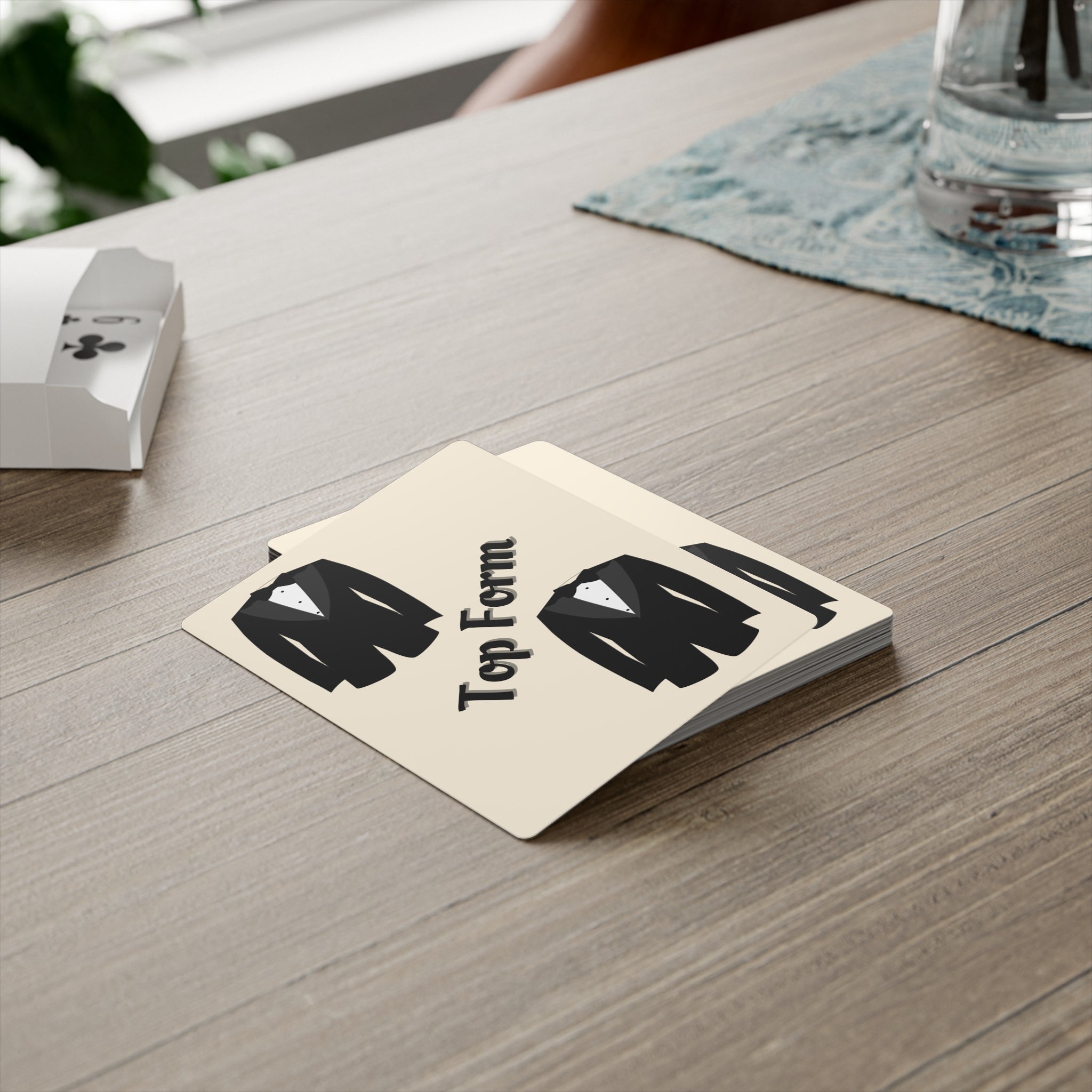 Playing Cards - Bridal party gift | Tuxedo Top form