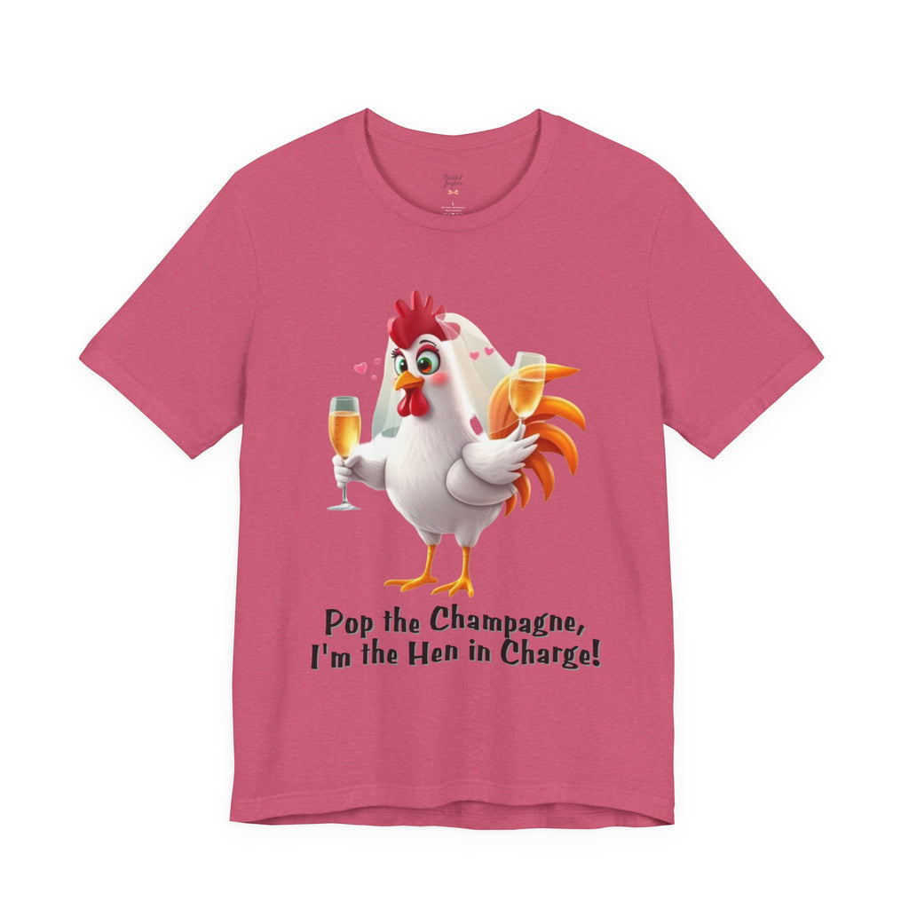 Hen in Charge Tee | Bride-to-Be Hen Night Party T-Shirt