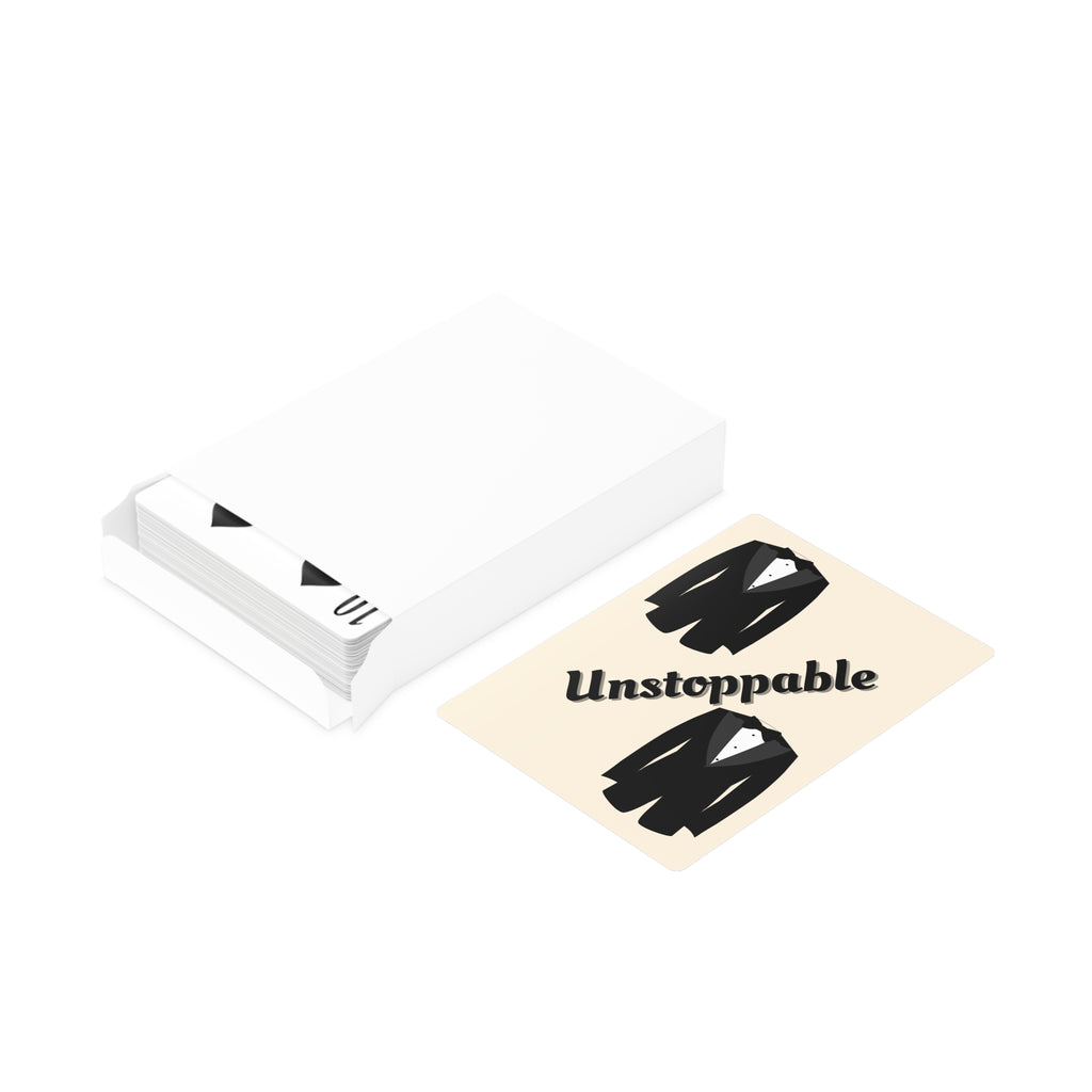 Playing Cards - Bridal party gift | Tuxedo Unstoppable