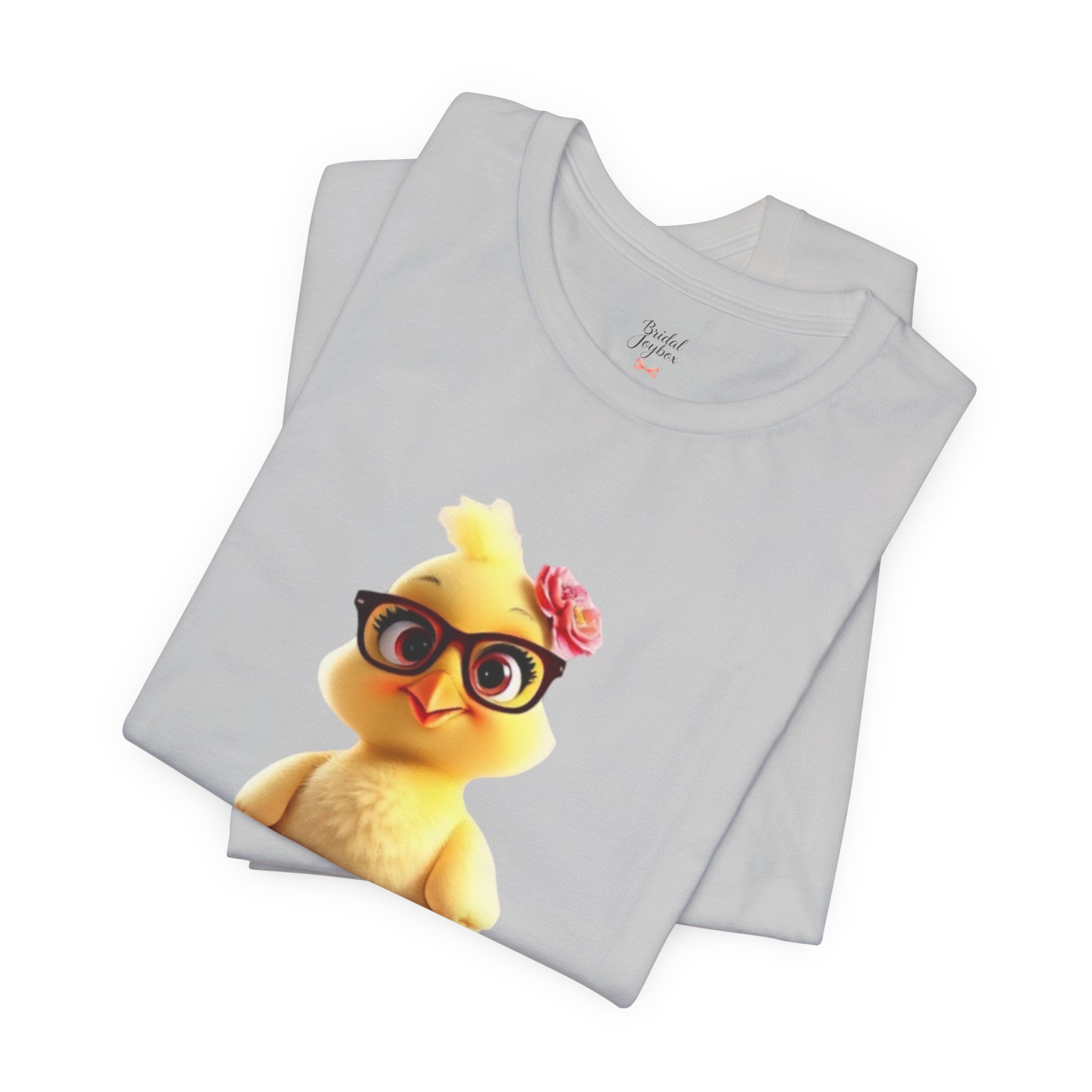 Cute Sunglasses Chick Feathered Friends for Life T-Shirt | Bachelorette Party Hen Night Tee